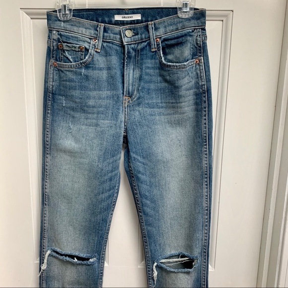 NWT GRLFRND Naomi High-Rise Straight Jeans Sz 25 - Picture 5 of 10